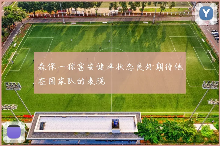 森保一称富安健洋状态良好期待他在国家队的表现